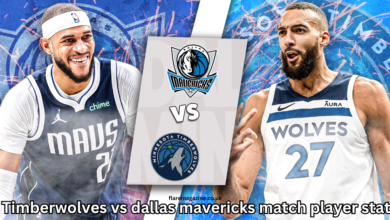 Dallas Mavericks vs Timberwolves Match Player Stats