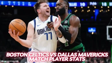 Dallas Mavericks vs Boston Celtics Match Player Stats