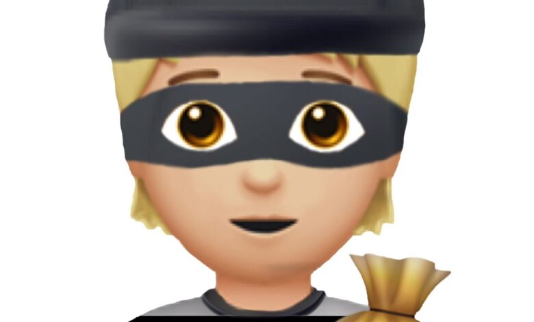 robber emoji