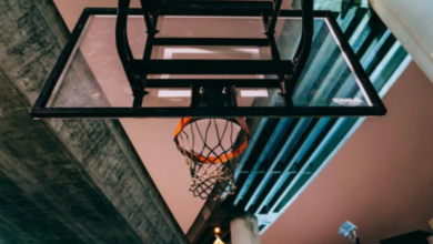 wall mounted basketball backboard and hoop​