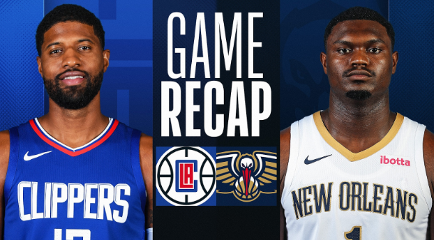 new orleans pelicans vs la clippers match player stats​