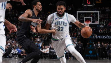 timberwolves vs brooklyn nets match player stats​