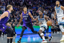 timberwolves vs sacramento kings match player stats​