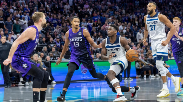 timberwolves vs sacramento kings match player stats​